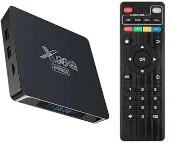 X96Q PRO Android TV Box 8GB RAM 128GB ROM | 8K Ultra HD Smart TV Box