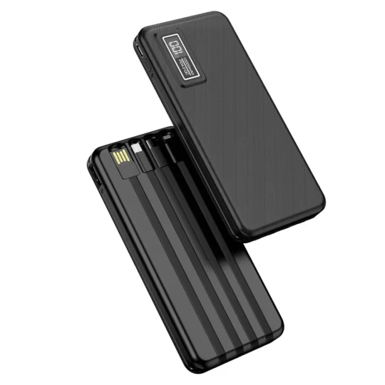 Aspor A300 PD 18W Power Bank 10000mAh Black – Fast Charging Portable Charger
