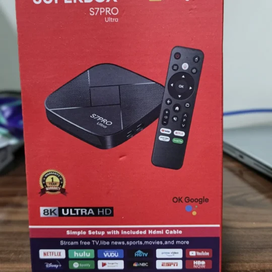 SPIDER Ultra Google TV Box 8K | Official Android TV with Google Assistant