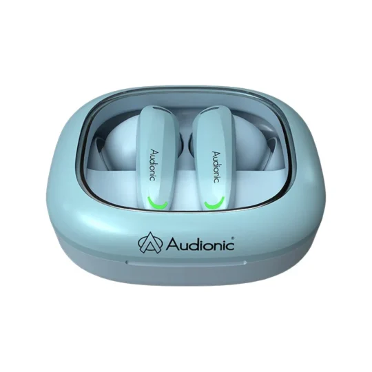 Audionic Airbud 735 ION - Wireless Earbuds with ANC & Quad Mic