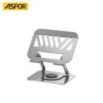 ASPOR Laptop Stand Price in Pakistan | 360° Rotatable Metal Desk Stand | Foldable Portable Laptop Riser